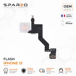 Nappe flash iPhone 13 | Qualité OEM