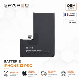 Batterie iPhone 13 Pro | Qualité OEM