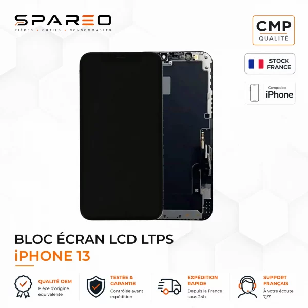 Écran compatible LCD pour iPhone 13