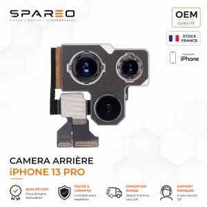 Caméra arrière pour iPhone 13 Pro | Qualité OEM