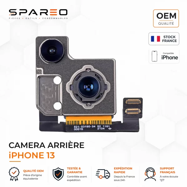 Caméra arrière iPhone 13