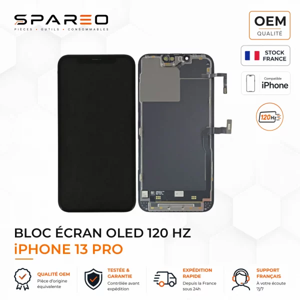 écran oled iphone 13 pro