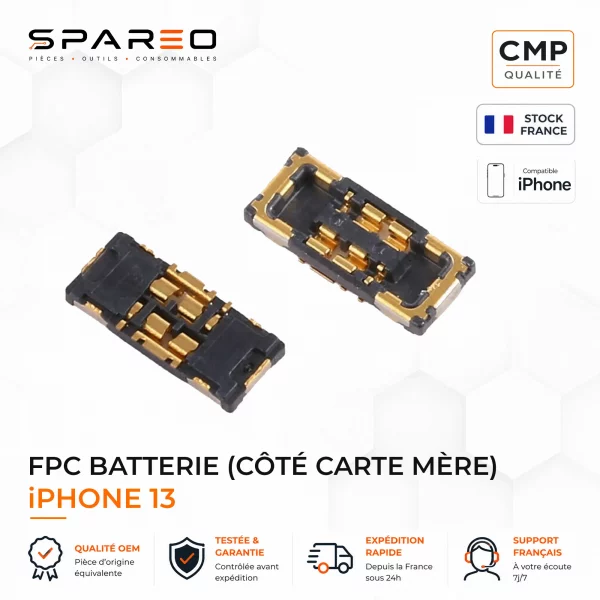 fpc batterie pour iphone 13