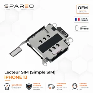 Lecteur SIM iphone 13