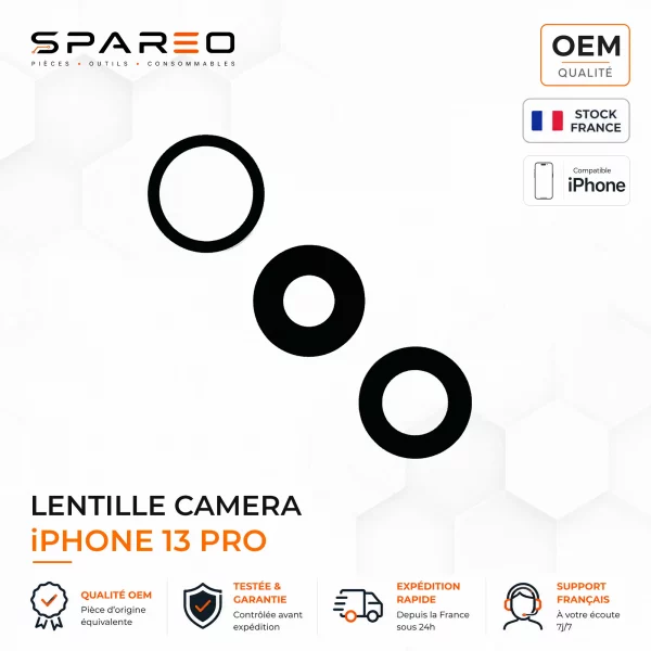 lentille camera pour iphone 13 pro