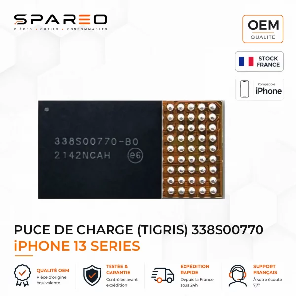 puce de charge iphone 13