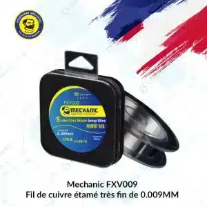 Mechanic FXV009 | Fil de cuivre étamé | 0.009mm