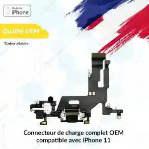 Connecteur de charge iPhone 11 | Qualité OEM