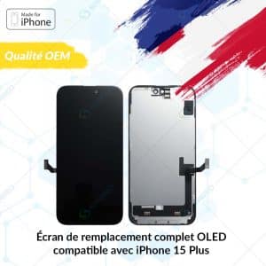 écran pour iPhone 15 Plus