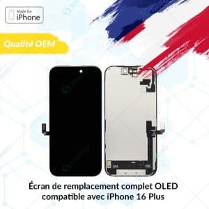 écran de remplacement pour iPhone 16 Plus