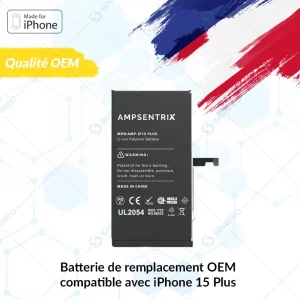 batterie pour iPhone 15 plus