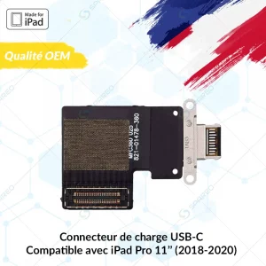 Connecteur de charge iPad Pro 11" (1er gen - 2018) | OEM