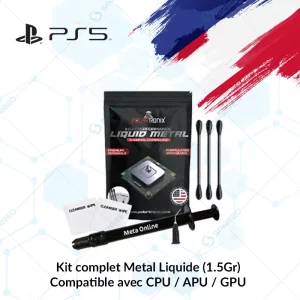 Métal Liquide 130W/mK 1.5g | PS5 / PC / GPU