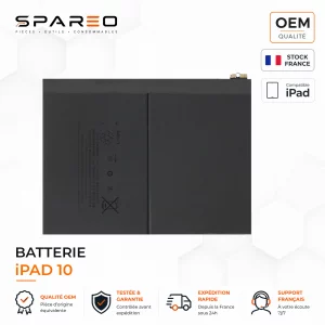batterie pour ipad 10