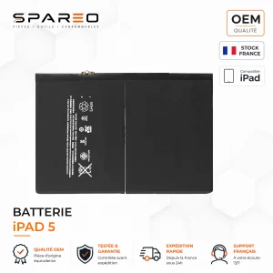 batterie pour ipad 5