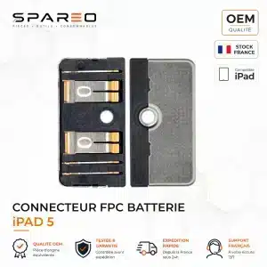 connecteur fpc batterie ipad 5