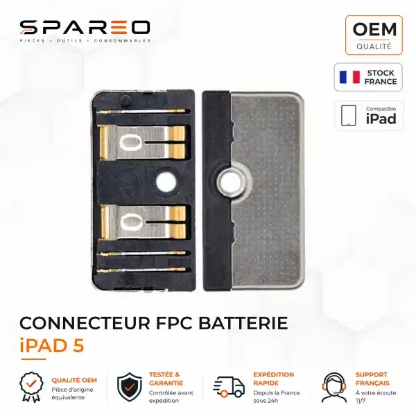 connecteur fpc batterie ipad 5