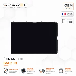 écran pour ipad 10