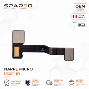 nappe micro pour ipad 10