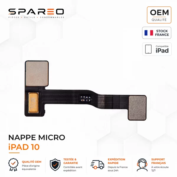 nappe micro pour ipad 10